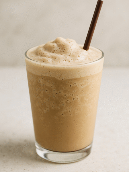 almond milk frape