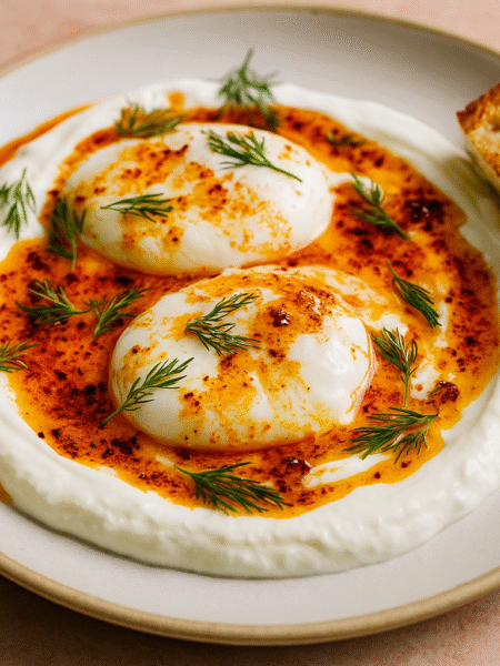 turkish eggs, egg recipes